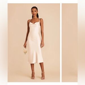 Birdy Grey Lisa Midi Dress Champagne